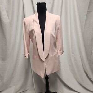DKNY Blush Pink Shawl Collar Blazer – Size 2